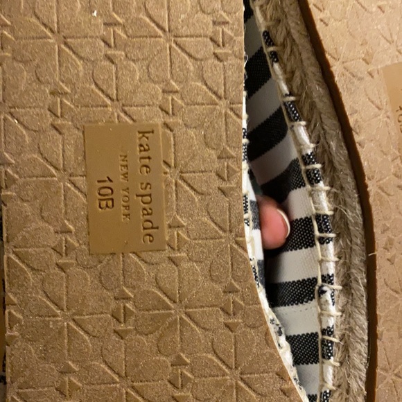 Kate Spade garden zebra espadrilles Sz 10B NWT - Picture 13 of 14